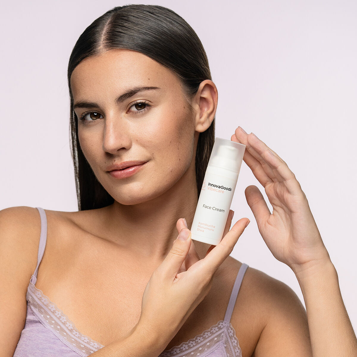 Crème Hydratante Visage Kombucha Vibecare 50 ml